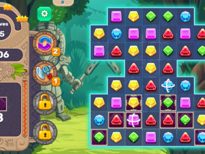 Игра Джевелс Блиц 5 (Jewels Blitz 5) — играть онлайн бесплатно (изображение №2)