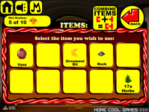 Игра Счастливая Обезьянка 447: Властелин Колец (Monkey GO Happy Stage 447: Ring of the Lords Theme) — играть онлайн бесплатно (изображение №5)