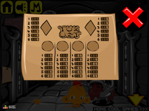 Игра Счастливая Обезьянка 448: Ледяной Король Викингов — Глава 3 (Monkey GO Happy Stage 448: The Viking Ice King — Chapter 3) — играть онлайн бесплатно (изображение №4)