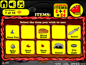 Игра Счастливая Обезьянка 448: Ледяной Король Викингов — Глава 3 (Monkey GO Happy Stage 448: The Viking Ice King — Chapter 3) — играть онлайн бесплатно (изображение №8)