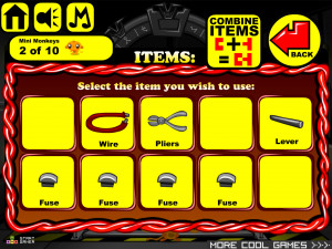 Игра Счастливая Обезьянка 449: Портал в Другие Миры (Monkey GO Happy Stage 449: Other World Portals Theme) — играть онлайн бесплатно (изображение №3)