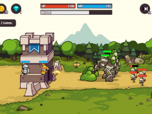 Игра Сага о Защитнике Замка (Castle Defender Saga) — играть онлайн бесплатно (изображение №2)