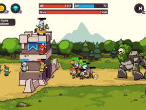 Игра Сага о Защитнике Замка (Castle Defender Saga) — играть онлайн бесплатно (изображение №3)