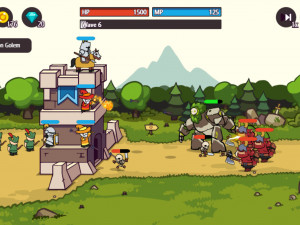 Игра Сага о Защитнике Замка (Castle Defender Saga) — играть онлайн бесплатно (изображение №4)