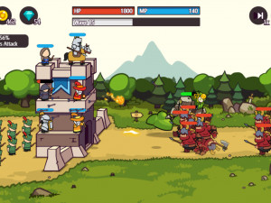 Игра Сага о Защитнике Замка (Castle Defender Saga) — играть онлайн бесплатно (изображение №5)