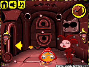 Игра Счастливая Обезьянка 450: Ледяной Король Викингов — Глава 4 (Monkey GO Happy Stage 450: The Viking Ice King — Chapter 4) — играть онлайн бесплатно (изображение №6)