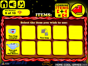 Игра Счастливая Обезьянка 451: Алиса в Галактике Автостопом (Monkey GO Happy Stage 451: Alice in Hitchhiker's Galaxy) — играть онлайн бесплатно (изображение №4)