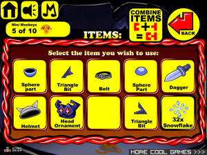 Игра Счастливая Обезьянка 452: Ледяной Король Викингов — Глава 5 (Monkey GO Happy Stage 452: The Viking Ice King — Chapter 5) — играть онлайн бесплатно (изображение №8)