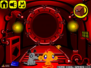 Игра Счастливая Обезьянка 454: Портал (Monkey GO Happy Stage 454: The Portal) — играть онлайн бесплатно (изображение №2)