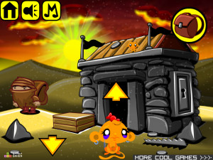 Игра Счастливая Обезьянка 454: Портал (Monkey GO Happy Stage 454: The Portal) — играть онлайн бесплатно (изображение №7)