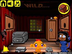 Игра Счастливая Обезьянка 456: Три Идола — Часть 1 (Monkey GO Happy Stage 456: The Three Idols — Chapter 1) — играть онлайн бесплатно (изображение №5)