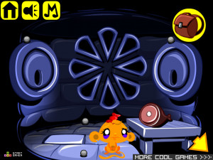 Игра Счастливая Обезьянка 456: Три Идола — Часть 1 (Monkey GO Happy Stage 456: The Three Idols — Chapter 1) — играть онлайн бесплатно (изображение №7)