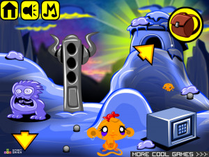 Игра Счастливая Обезьянка 456: Три Идола — Часть 1 (Monkey GO Happy Stage 456: The Three Idols — Chapter 1) — играть онлайн бесплатно (изображение №8)