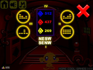 Игра Счастливая Обезьянка 458: Три Идола — Часть 2 (Monkey GO Happy Stage 458: The Three Idols — Chapter 2) — играть онлайн бесплатно (изображение №3)