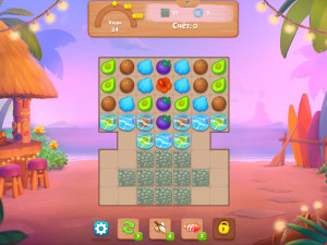 Игра Гавайи: Три в Ряд (Hawaii Match 3) — играть онлайн бесплатно (изображение №6)