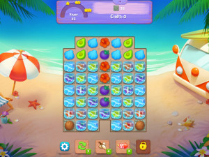 Игра Гавайи: Три в Ряд (Hawaii Match 3) — играть онлайн бесплатно (изображение №7)