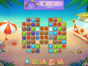Игра Гавайи: Три в Ряд (Hawaii Match 3) — играть онлайн бесплатно (изображение №8)