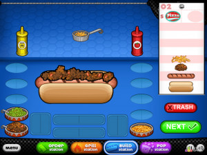 Игра Хот-доги Папы Луи (Papa's Hotdoggeria) — играть онлайн бесплатно (изображение №2)