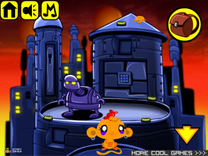 Игра Счастливая Обезьянка 462: Три Идола — Часть 4 (Monkey GO Happy Stage 462: The Three Idols — Chapter 4) — играть онлайн бесплатно (изображение №6)