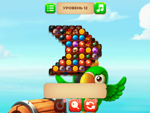 Игра Маджонг Пираты: Планета Сокровищ (Treasure Planet Mahjong Pirat) — играть онлайн бесплатно (изображение №5)