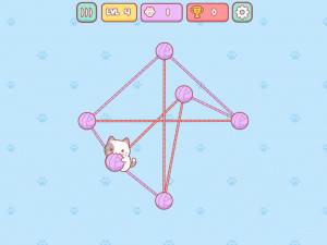 Игра Распутать Пряжу (Yarn Untangle) — играть онлайн бесплатно (изображение №2)