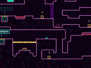 Игра Большая Неоновая Башня Против Крошечного Квадратика (Big NEON Tower VS Tiny Square) — играть онлайн бесплатно (изображение №2)