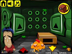 Игра Счастливая Обезьянка 464: Четыре Свитка — Глава 8 (Monkey GO Happy Stage 464: The Four Scrolls — Chapter 8) — играть онлайн бесплатно (изображение №9)