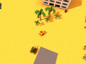 Игра Операция: Дорога Пустыни (Operation Desert Road) — играть онлайн бесплатно (изображение №3)