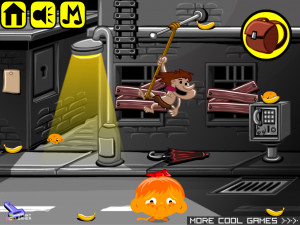 Игра Счастливая Обезьянка 465: Спа для Кинг-Конга и Тарзана (Monkey GO Happy Stage 465: King Kong Tarzan Spa Relaxation Theme) — играть онлайн бесплатно (изображение №2)