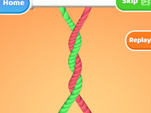 Игра Запутанные Веревки (Tangled Rope Fun) — играть онлайн бесплатно (изображение №2)