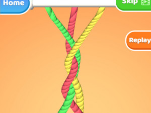 Игра Запутанные Веревки (Tangled Rope Fun) — играть онлайн бесплатно (изображение №4)