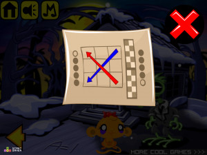 Игра Счастливая Обезьянка 466: Призрачный Муравей (Monkey GO Happy Stage 466: Haunted Ant) — играть онлайн бесплатно (изображение №3)