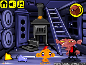 Игра Счастливая Обезьянка 466: Призрачный Муравей (Monkey GO Happy Stage 466: Haunted Ant) — играть онлайн бесплатно (изображение №6)