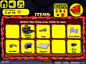 Игра Счастливая Обезьянка 466: Призрачный Муравей (Monkey GO Happy Stage 466: Haunted Ant) — играть онлайн бесплатно (изображение №8)