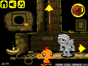 Игра Счастливая Обезьянка 468: Золотая Чаша (Monkey GO Happy Stage 468: Golden Chalice) — играть онлайн бесплатно (изображение №6)