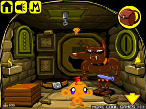 Игра Счастливая Обезьянка 468: Золотая Чаша (Monkey GO Happy Stage 468: Golden Chalice) — играть онлайн бесплатно (изображение №8)