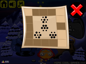 Игра Счастливая Обезьянка 470: Снежная Пещера (Monkey GO Happy Stage 470: Snow Cave) — играть онлайн бесплатно (изображение №3)