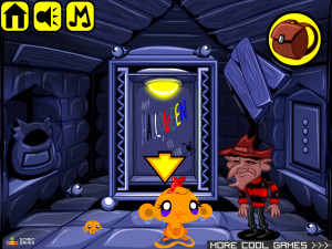 Игра Счастливая Обезьянка 472: Хэллоуин Дом (Monkey GO Happy Stage 472: Halloween House) — играть онлайн бесплатно (изображение №5)