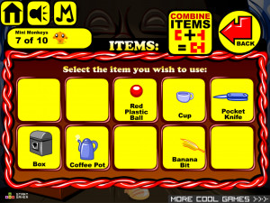 Игра Счастливая Обезьянка 473: Сломанный Банан — Тень Обезьян (Monkey GO Happy Stage 473: Broken Banana — Shadow of the Monkeys Theme) — играть онлайн бесплатно (изображение №5)