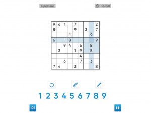 Игра Королевский Судоку (Sudoku Royal) — играть онлайн бесплатно (изображение №2)