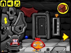 Игра Счастливая Обезьянка 474: Глубокое Подземелье — Часть 1 (Monkey GO Happy Stage 474: Deep Dungeon — Chapter 1) — играть онлайн бесплатно (изображение №6)