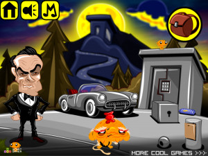 Игра Счастливая Обезьянка 475: Агент 007 Шон Коннери (Monkey GO Happy Stage 475: Bames Jond 007 aka Shawn Konery theme) — играть онлайн бесплатно (изображение №2)