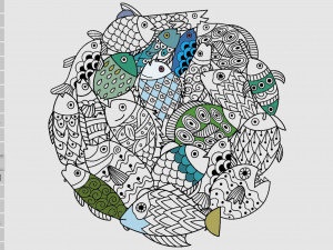 Игра Мандала Раскраски (Mandala Coloring Book) — играть онлайн бесплатно (изображение №4)