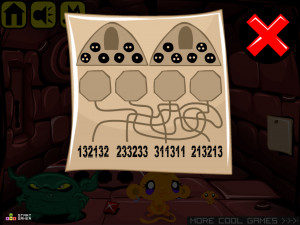 Игра Счастливая Обезьянка 476: Глубокое Подземелье — Часть 2 (Monkey GO Happy Stage 476: Deep Dungeon — Chapter 2) — играть онлайн бесплатно (изображение №3)