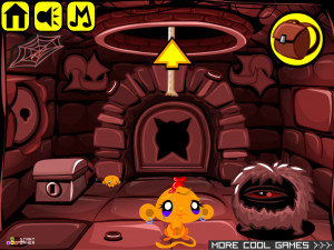 Игра Счастливая Обезьянка 476: Глубокое Подземелье — Часть 2 (Monkey GO Happy Stage 476: Deep Dungeon — Chapter 2) — играть онлайн бесплатно (изображение №8)