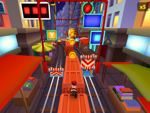 Игра Сабвей Серф: Гонконг (Subway Surfers: World Tour Hong Kong) — играть онлайн бесплатно (изображение №2)