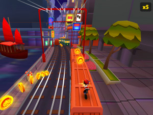 Игра Сабвей Серф: Гонконг (Subway Surfers: World Tour Hong Kong) — играть онлайн бесплатно (изображение №5)