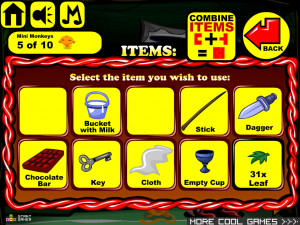 Игра Счастливая Обезьянка 480: Большая Рыба в Маленьком Пруду (Monkey GO Happy Stage 480: Big Fish in a small pond) — играть онлайн бесплатно (изображение №8)