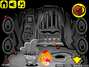 Игра Счастливая Обезьянка 482: Елочные Игрушки (Monkey GO Happy Stage 482: Tree Lights) — играть онлайн бесплатно (изображение №6)