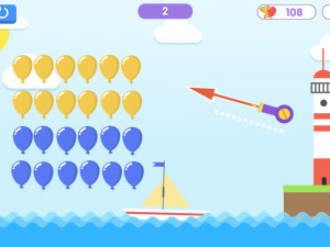 Игра Блун Поп (Bloon Pop) — играть онлайн бесплатно (изображение №2)